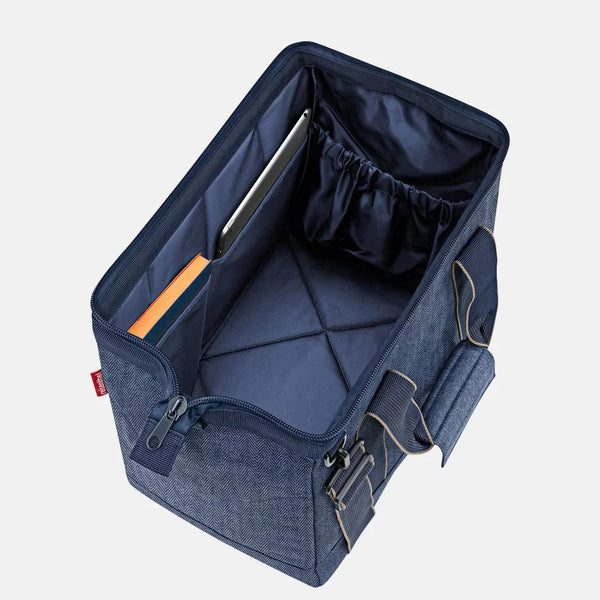 Reisenthel - allrounder tas M herringbone blue