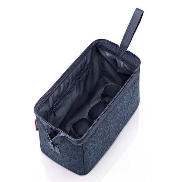 Reisenthel - toilettas travel herringbone blue