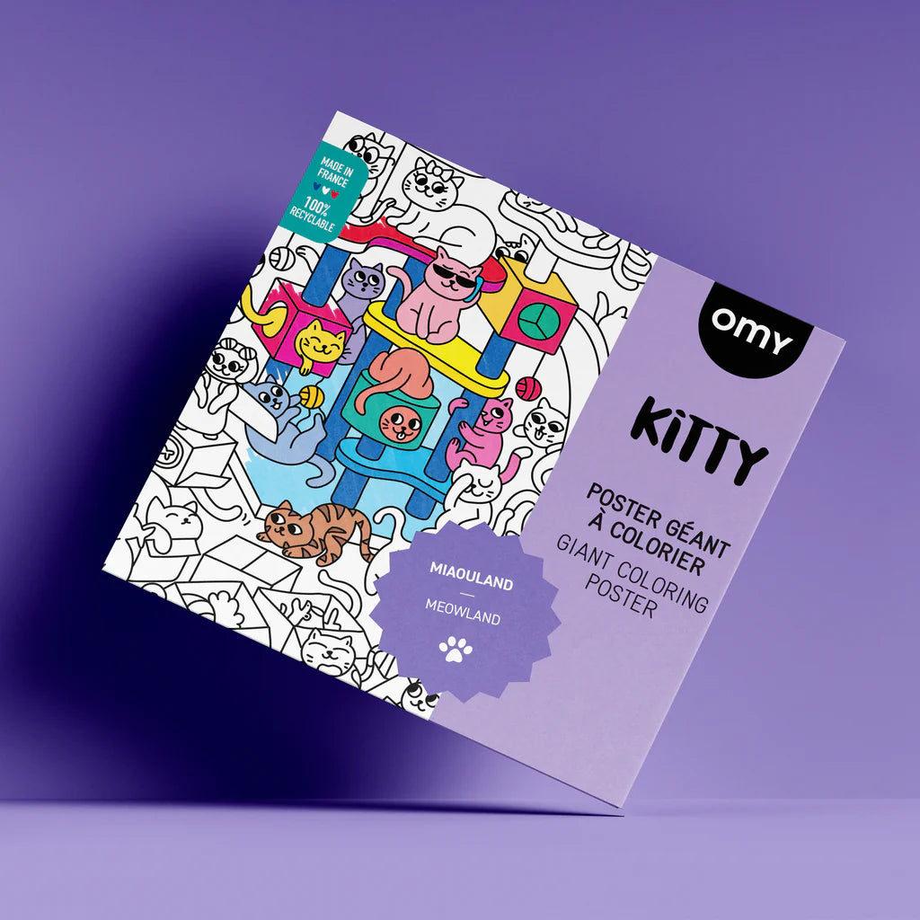 OMY - giant poster Kitty