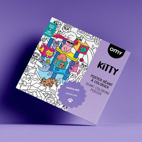 OMY - giant poster Kitty