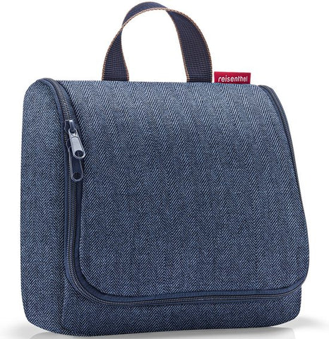Reisenthel - toilettas herringbone blue