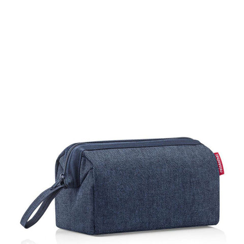 Reisenthel - toilettas travel herringbone blue