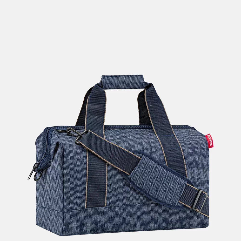 Reisenthel - allrounder tas M herringbone blue