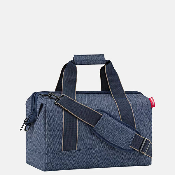 Reisenthel - allrounder tas M herringbone blue