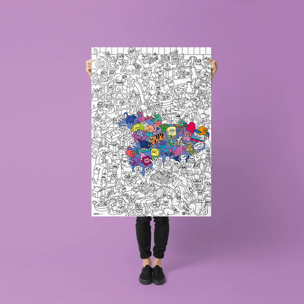 OMY - giant poster Kitty