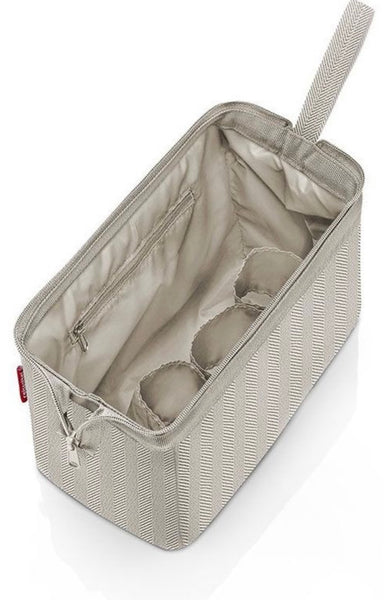 Reisenthel - travelcosmetic herringbone sand