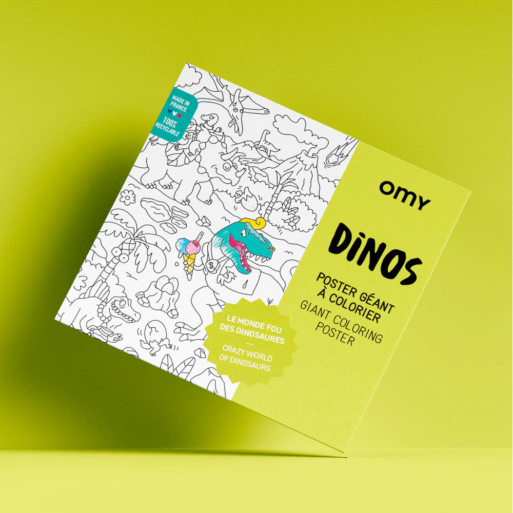 OMY - giant poster dinos
