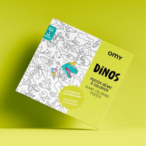 OMY - giant poster dinos