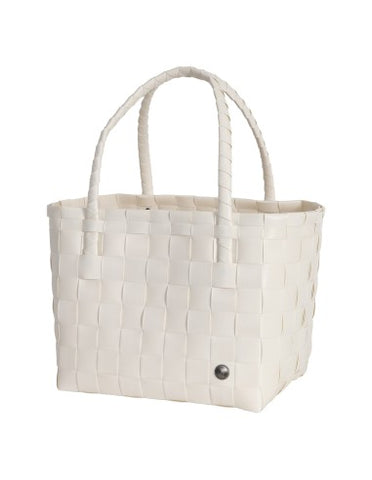 Handed By - Paris shopper pearl white