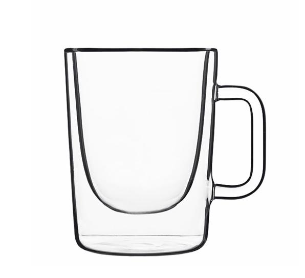 Bormioli - s/2 dubbelwandige glazen Caffe Aroma