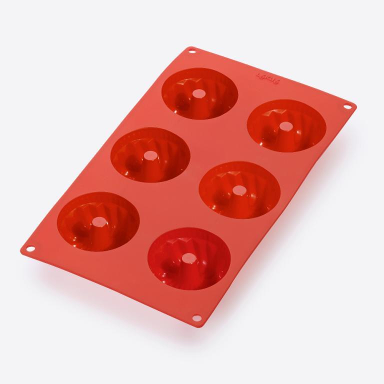 Lékué - bakvorm voor 6 mini savarine silicone