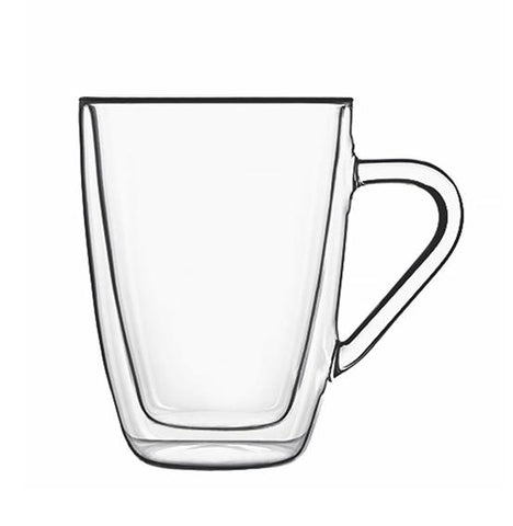 Bormioli - s/2 dubbelwandige glazen - Coffee and tea mug