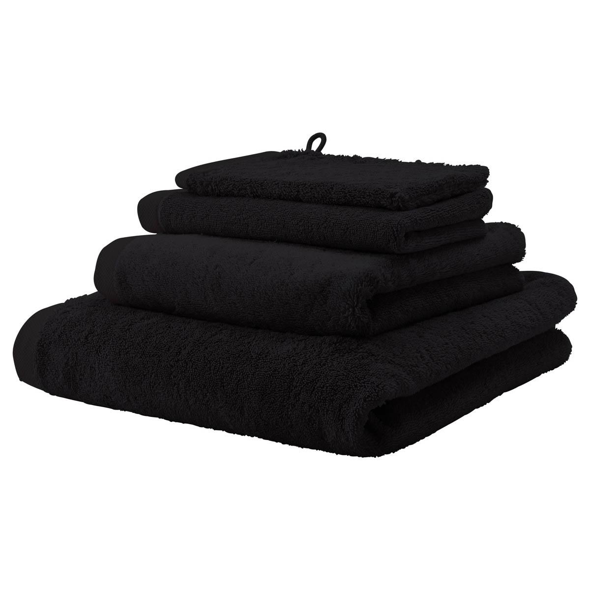 Aquanova - London handdoek zwart (09)